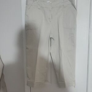 Just My Size Light Beige Capris